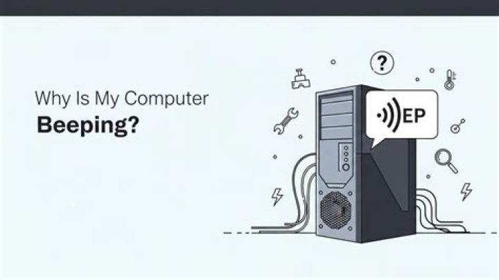 Why is my cooktop beeping?