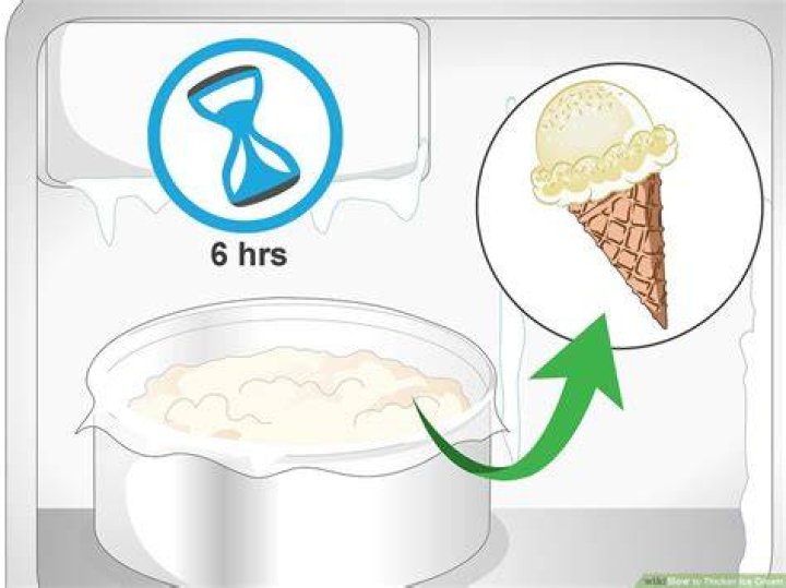 Why is my homemade ice cream not thickening?