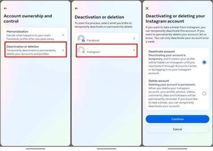 Why is my Instacart deactivated?