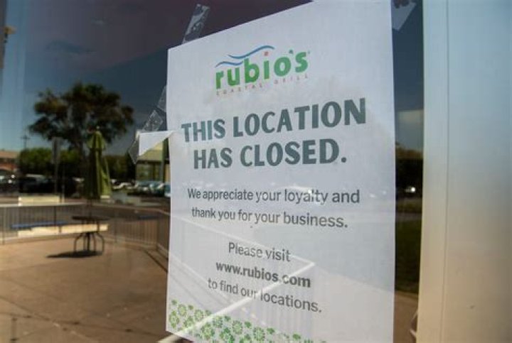 Why is Rubios closed?
