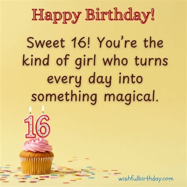 Why is sweet sixteen so special?