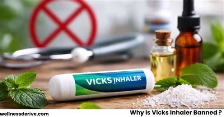 Why is Vicks inhaler banned?