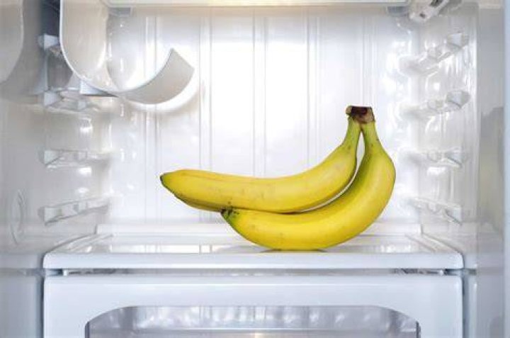 Why should you not put bananas in the fridge?