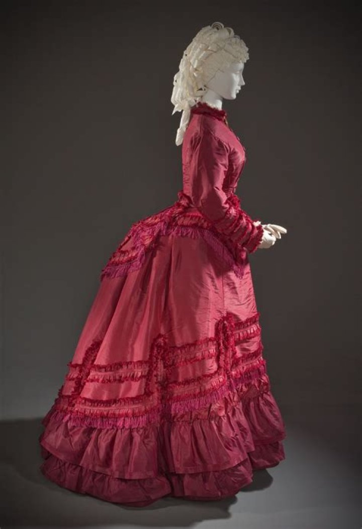 Why were Victorian dresses so big?