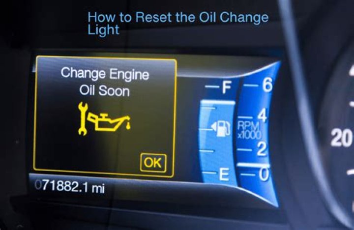 Why won’t my change oil light go off?