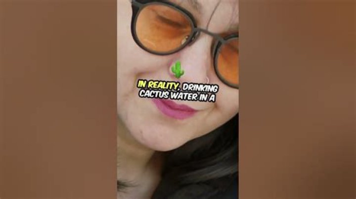 Why you should never drink cactus water?