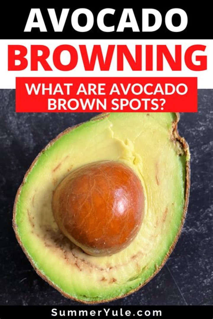Will avocado turn brown if frozen?