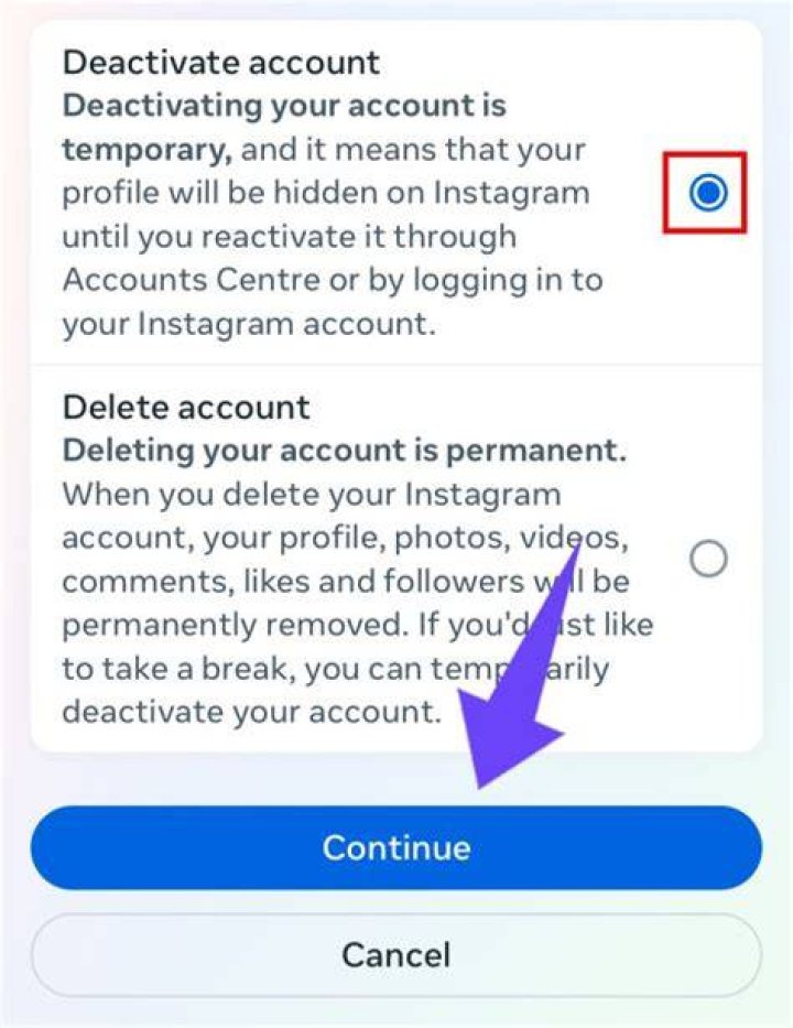 Will I lose my followers if I deactivate Instagram?