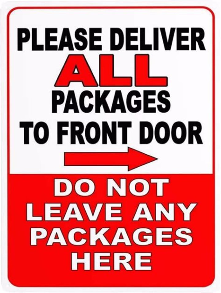 Will OnTrac leave packages at the door?